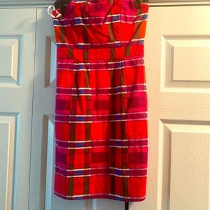 Bright banana republic dress